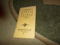 Wielka Brytania stara mapa drogowa Kent