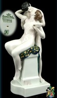 Rosenthal R. Aigner Wiosenna miłość akt figurka sygnowana wys. 26 cm