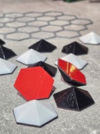 Stomp pad podkładka antypoślizgowa na deskę snowboardową, 7 sztuk