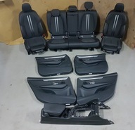 FOTELE PÓŁSKÓRA PODGRZEWANE BOCZKI TUNEL EUROPA BMW F46 GRAN TOURER
