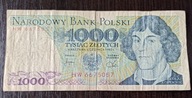 1000 zł z 1982r. seria HW