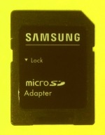 Adapter >> microSD/SDHC/SDXC >> S A M S U N G