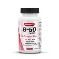 B-50 Methyl B-Complex Max+ Pharmovit 60 kapsułek