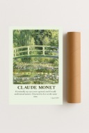 Plakat bez ramy 21x30cm Claude Monet Impresjonizm Malarstwo Klasyka Sztuka