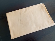 PRZEŚCIERADŁO BAWEŁNIANE 201 / 160 cm. NOWE. POMARAŃCZOWE.