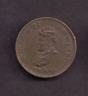 Indie - Gwalior - 1/2 Anna 1942 rok