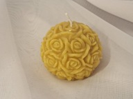 Świeczki z wosku pszczelego