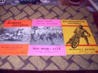 WYPRZEDAŻ !! Zestaw 3 broszur angielskich z lat 60-tych