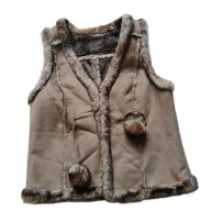Damska kamizelka góralska na futrze rozmiar 42