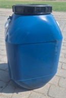 Beczka plastikowa 50l z uchwytem, czysta