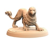 Thunderforged Hound Gryf Gromu Ogar Burzy B RPG Druk 3D NSFW