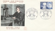 Maria Curie-Skłodowska - FDC Francja