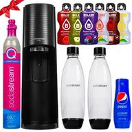 ZESTAW SATURATOR WODY GAZ SODA STREAM TERRA SYFON SMAKI BOLERO SYROP GRATIS