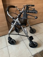 Chodzik balkonik składany czterokołowy podpórka NOWA 120 kg