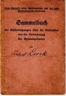 Dokument górniczy 1924–25 – Knappschaft Beuthen OS, składki, pieczęcie