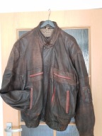 Kurtka męska,r.58,SKÓRA lata'90 Wiosna OKAZJA