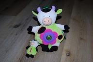 pluszak maskotka krówka przytulanka z dźwiękiem