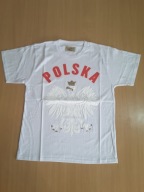 Koszulka męska T-Shirt nadruk POLSKA r.L