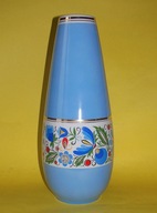Wazon LUBIANA --- Motywy Kaszubskie --- DUŻY 31 cm --- PRL