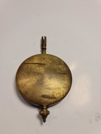 Stare Wahadło do Zegara Kominkowego dł. 8,5 cm śred. 5 cm