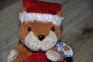 nowy pluszak maskotka świąteczny borsuk KINDER Mila Murmel