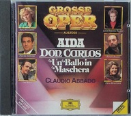 Verdi Grosse Oper Aida Don Carlos Un Ballo In Maschera Abbado EX CD Irl