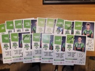 karty zawodniczek z oryginalnymi autografami MKS Lublin z sezonu 2018/19