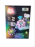 KLOCKI Elefun Flowers Collection Kwiaty w Doniczce 3D 389 el.Micro Klocki 6