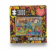 Puzzle WOŚP 1000 elementów Tu wszystko gra OK!