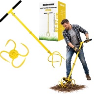 KULTYWATOR RĘCZNY SPULCHNIACZ GLEBY OGRODOWY SADOWNIK AERATOR GLEBOGRYZARKA
