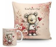 Poduszka i kubek Walentynki pomysł na prezent