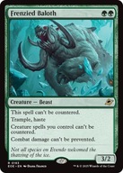 Karta Magic: The Gathering Frenzied Baloth EOE