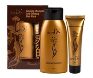 tianDe Zestaw do włosów, szampon i maska z ekstraktem z żeń-szenia