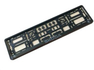 Ramka do tablicy rejestracyjnej SKODA 3D żelowa