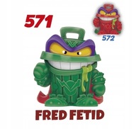 SUPER ZINGS THINGS FRED FETID 572 CZERWONY