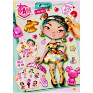 Klocki Magnetyczne Układanka Edukacyjna MODA Książka Do Zabawy 3+ Puzzle