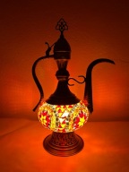 Turecka lampa stołowa z mozaiki Allatin