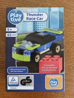 Playtive Pojazd z klocków z napędem naciągowym