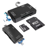 CZYTNIK KART PAMIĘCI 5w1 Micro SD TF USB USB-C 480 Mb/s DO LAPTOPA TELEFONU
