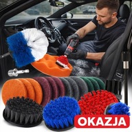 ZESTAW SZCZOTEK DO CZYSZCZENIA SAMOCHODU 22 ELEMENTY