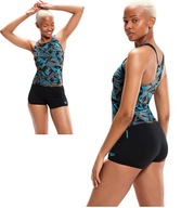 Śliczna markowa bielizna kąpielowa Spedo Hyperboom Tankini GB 14/36