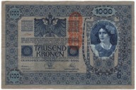 Austro - Wegry - Banknot - 1000 Koron - 1902