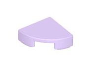 LEGO Tile 1x1 ćwiartka 25269 - Lavender - 30 szt