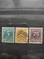 1923 NIEMCY D.R. - Mi. 274 - 276 kas.