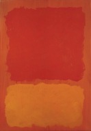 Mark Rothko - Red and Orange on Salmon