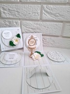 Kartka pudełko exploding box komunijny I Komunia Święta pamiątka