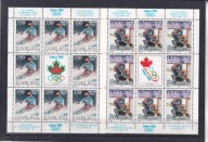 Jugosławia 1988 ** 2 arkusze cena 24,90 zł kat.16€ - sport, IO Calgary