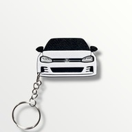 Brelok VW Golf 7 GTI - Różne kolory breloczek samochód 3d do kluczy