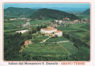 WŁOCHY - ABANO TERME - KLASZTOR S. DANIELE - Z LOTU PTAKA