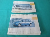 OPEL MERIVA 1 Instrukcja Obsługi książka Serwisowa KOMPLET 2003